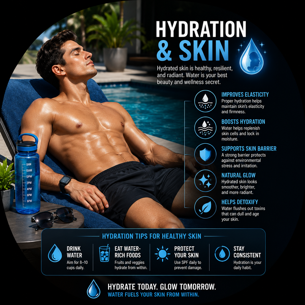 Longevity module preview — Hydration & Skin